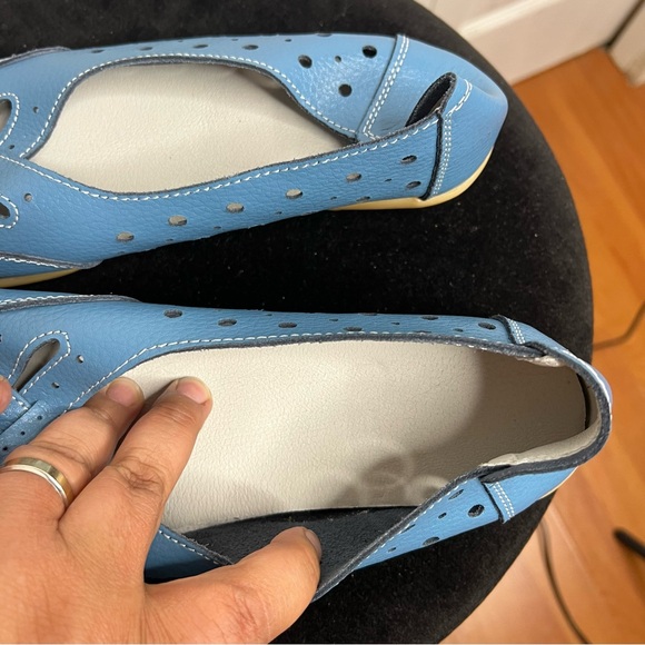 Woobling Womens Loafers Round Toe nonslip Flat Boat Shoes Nonslip Moccasins 40 - Picture 9 of 14